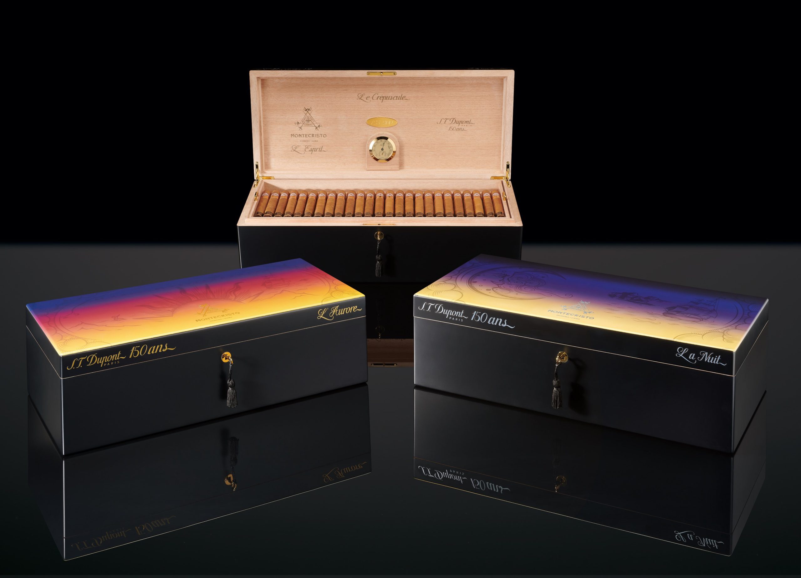 HABANOS, S.A. PRESENTED IN SWITZERLAND, IN A WORLD PREMIERE, THE MONTECRISTO L’ESPRIT x S.T. DUPONT COLLECTION