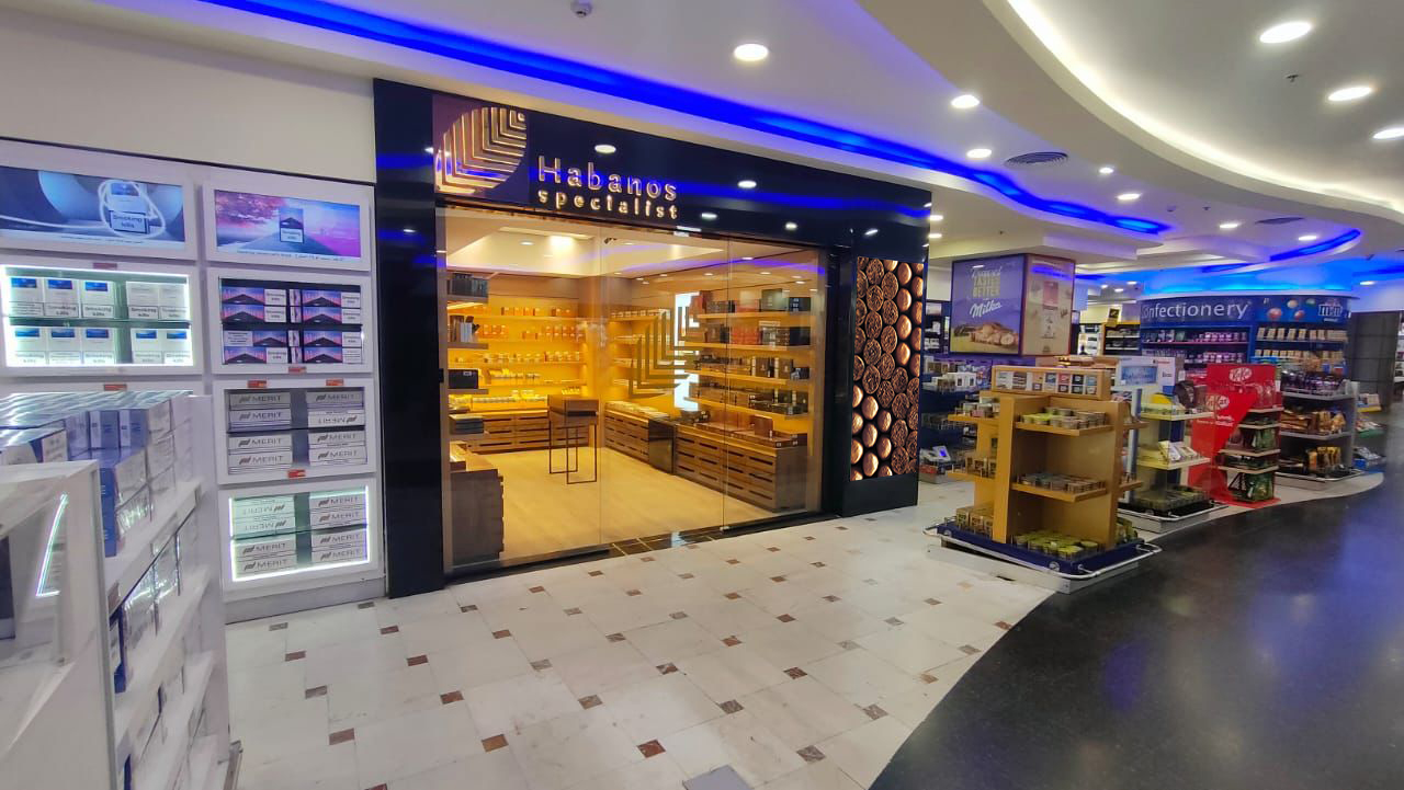 Phoenicia TAA Cyprus and Egypt Air Unveil Renovated Habanos Specialist at Cairo International Airport Terminal 3