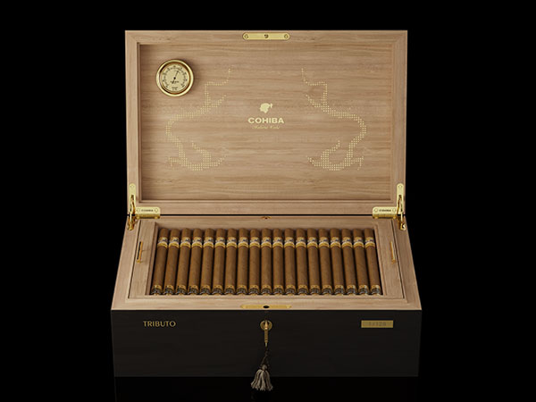 Habanos, S.A. presents Cohiba Tributo 128 exclusive humidors in commemoration of the Chinese New Year of the Dragon